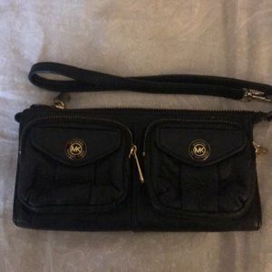 Michael Kors Leather Wristlet